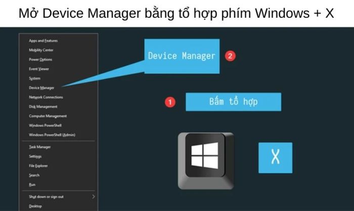Xem thông tin GPU bằng Device Manager