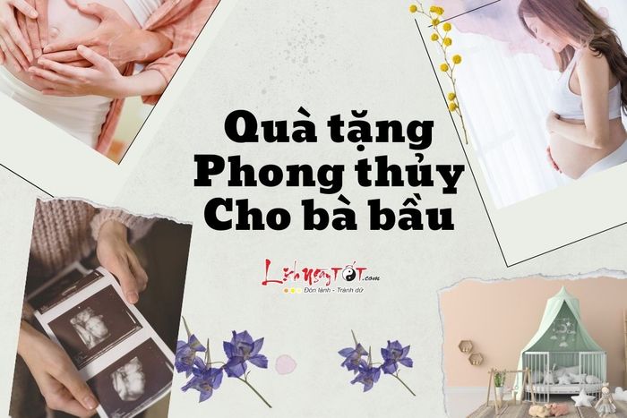 những món quà phong thủy cho bà bầu