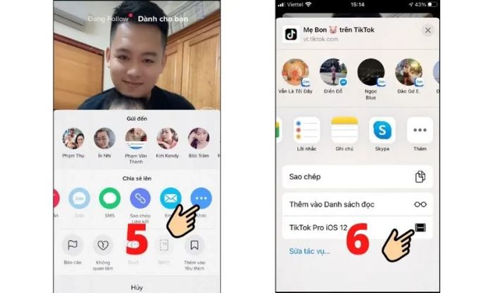 Hướng dẫn tải video TikTok khi không có nút lưu