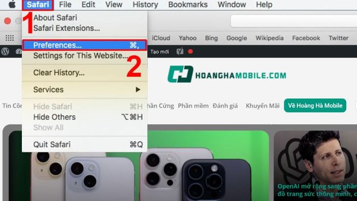 Cách xóa cookie trên iPhone 11