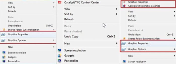 Kiểm tra card màn hình trực tiếp trên màn hình Desktop