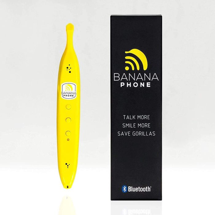 The phone, designed in the shape of a banana, is as quirky as it sounds.