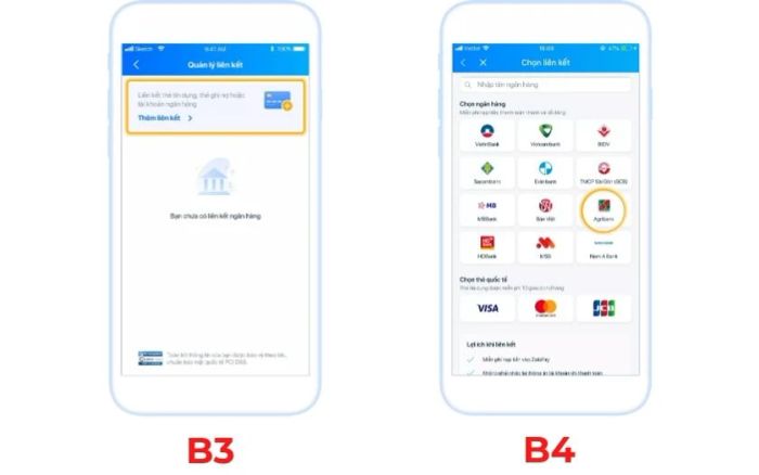 Hướng dẫn liên kết ngân hàng trên ZaloPay qua Zalo