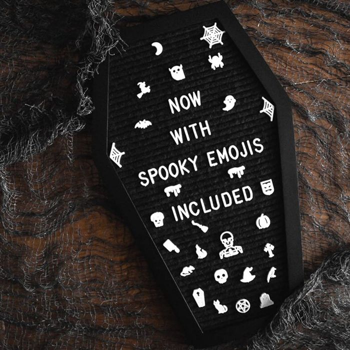 coffin letter board