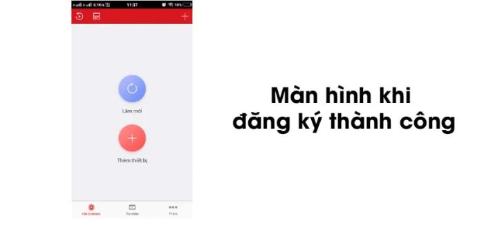 Ứng dụng Hik-connect