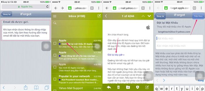 Hướng dẫn khôi phục mật khẩu ID Apple qua điện thoại.