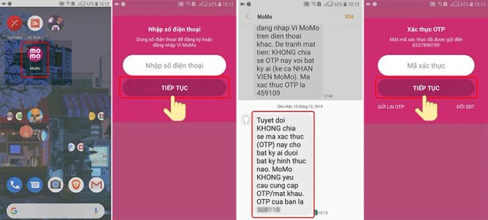 Hướng dẫn chi tiết cách tải và đăng ký MoMo.