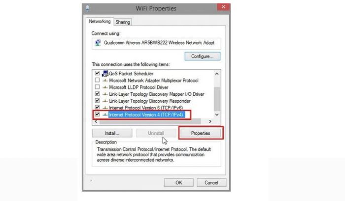 Hướng dẫn thay đổi IP máy tính sang quốc gia khác trên Win 7