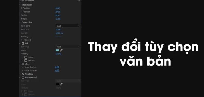 Hướng dẫn cách chèn text vào video trong Adobe Premiere