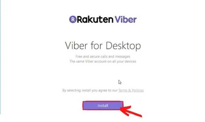 Cách cài đặt Viber trên máy tính