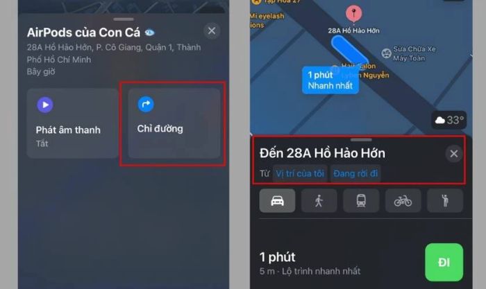 Hướng dẫn tìm AirPods trên iPhone