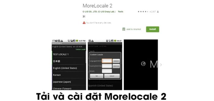 Cài tiếng Việt cho Android mà không cần root qua ứng dụng