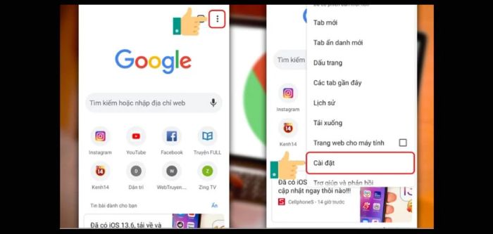 Hướng dẫn chi tiết cách tắt thông báo Google Chrome trên điện thoại