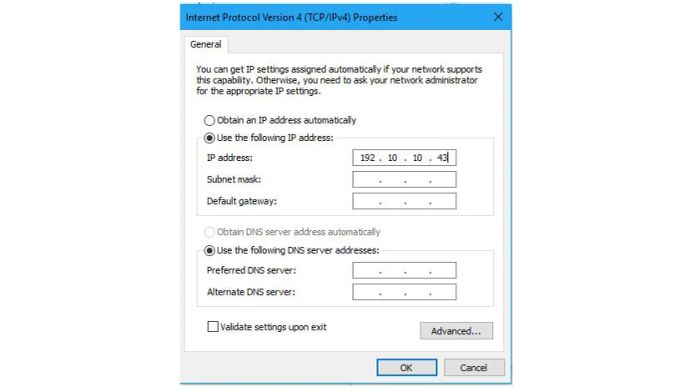 Hướng dẫn thay đổi IP máy tính sang quốc gia khác trên Win 10