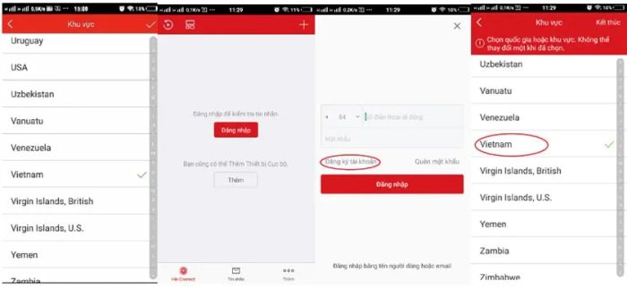 Hướng dẫn đăng ký và đăng nhập vào ứng dụng Hik-Connect một cách nhanh chóng và dễ dàng