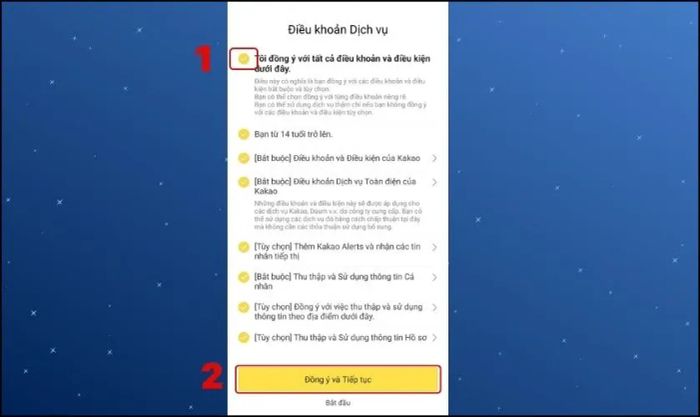 Hướng dẫn sử dụng KakaoTalk trên điện thoại