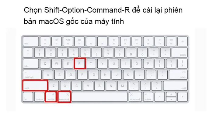 Cài đặt lại phiên bản macOS gốc trên Macbook