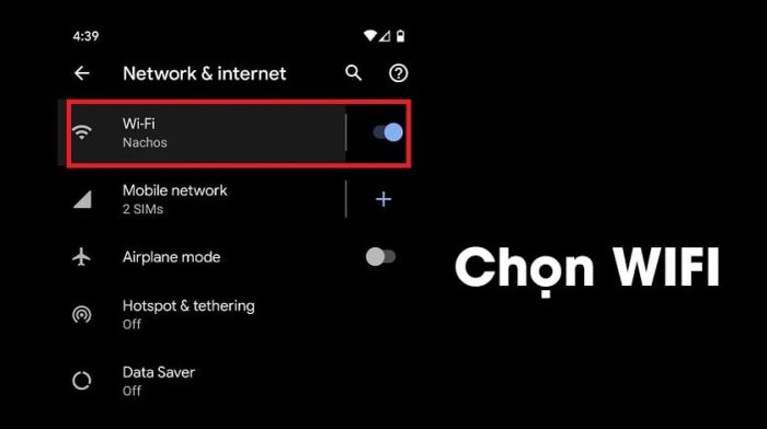 Hướng dẫn xem mật khẩu Wifi đã lưu trên điện thoại Android 10