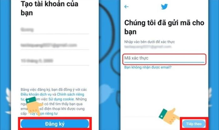 Hướng dẫn tạo tài khoản Twitter