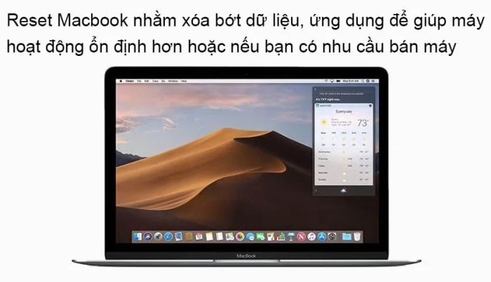 Vì sao cần phải reset Macbook?
