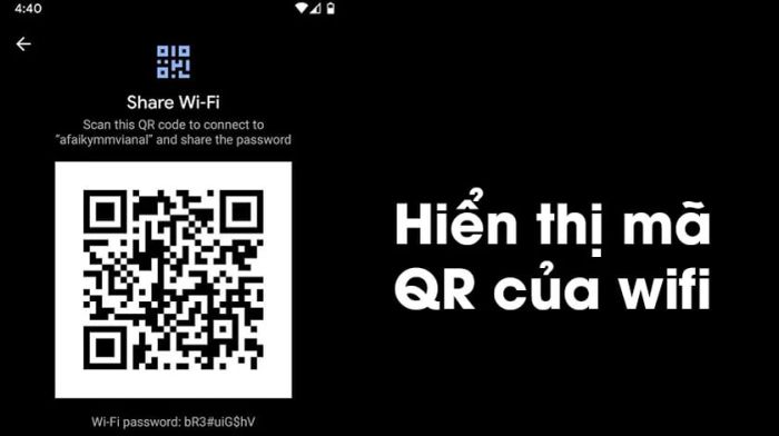Quét mã QR đó trên những chiếc smartphone khác.