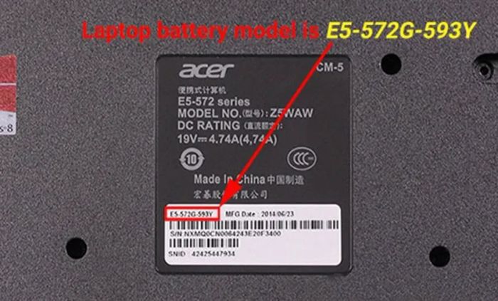 Nhận diện thông qua tên laptop