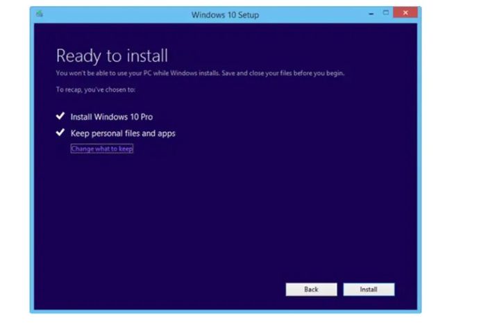 Hướng dẫn nâng cấp từ Windows 7 lên Windows 10 bằng file ISO