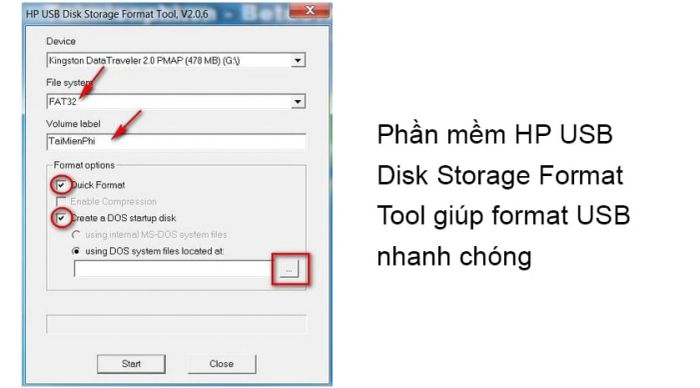HP USB Disk Storage Format Tool