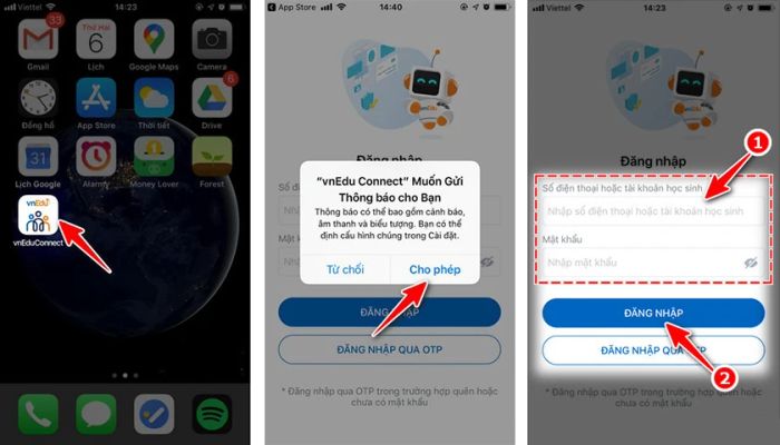 Hướng dẫn đăng nhập Vnedu Connect