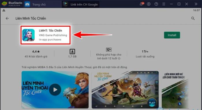 Hướng dẫn tải Liên Minh Tốc Chiến trên PC qua BlueStacks