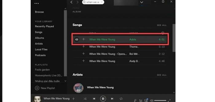 Hướng dẫn tải nhạc từ Spotify về máy tính