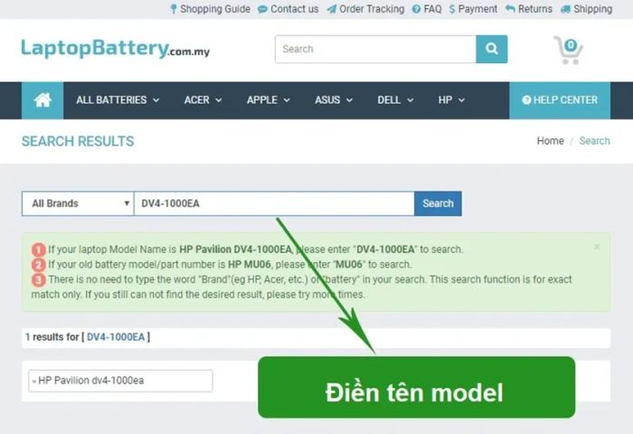Phân biệt pin laptop