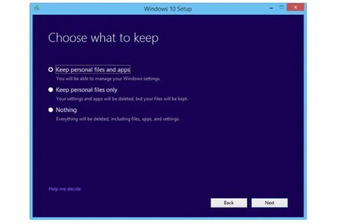 Nâng cấp từ Windows 7 lên Windows 10 bằng công cụ Media Creation Tool