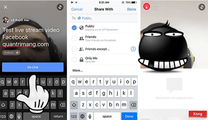 Cách phát video trực tiếp trên iOS nhanh chóng và hiệu quả
