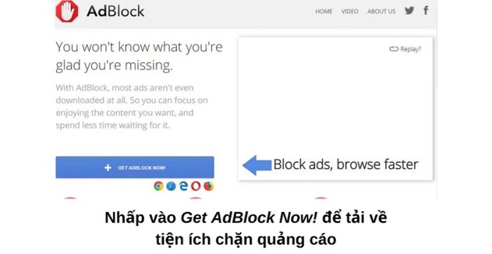 Hướng dẫn cách chặn quảng cáo trên Google Chrome bằng AdBlock