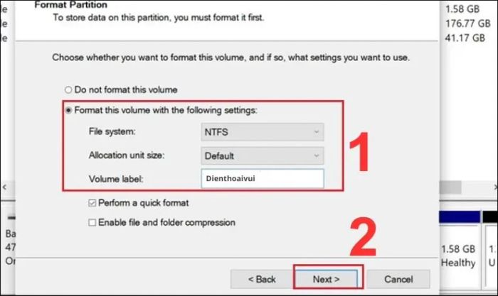 Sau khi thực hiện đầy đủ các bước, bạn chỉ cần nhấn Finish để hoàn tất.