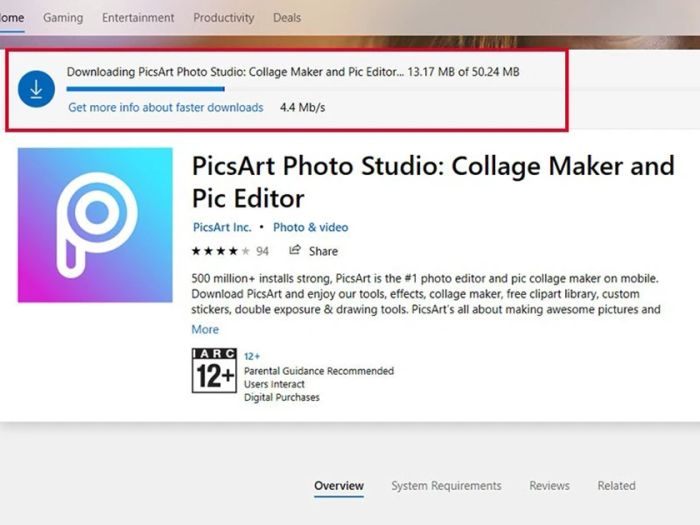 Hướng dẫn cách tải Picsart trên máy tính