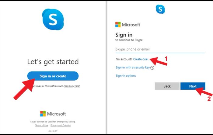 Hướng dẫn tạo tài khoản Skype trên máy tính.