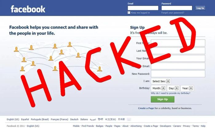 Tại sao Facebook lại bị hack? Nguyên nhân là gì?