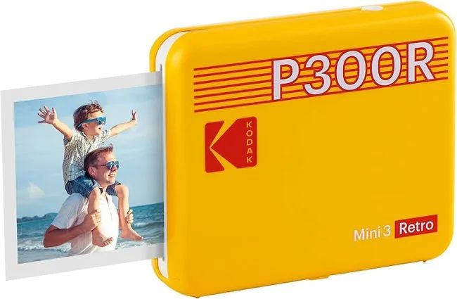 The yellow instant printer