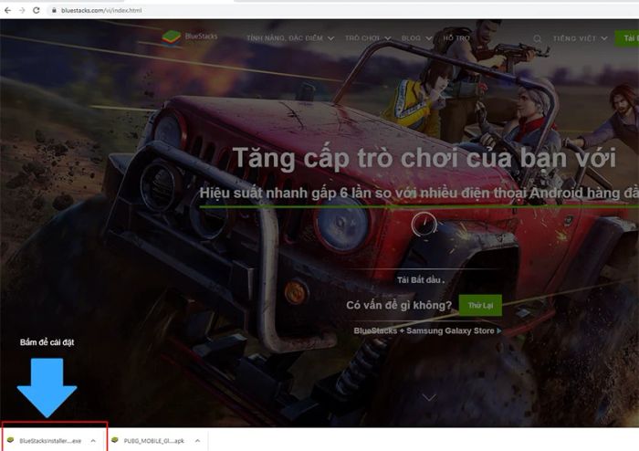 Hướng dẫn tải PUBG Mobile trên PC, máy tính, laptop qua Bluestack