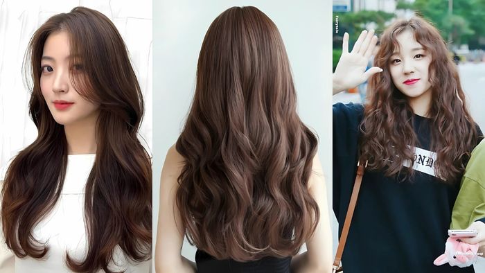 Tóc xoăn sóng lơi ngang lưng lọn nhỏ/to