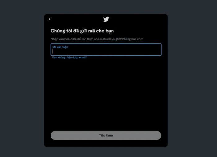 Hướng dẫn tạo tài khoản Twitter bằng Gmail