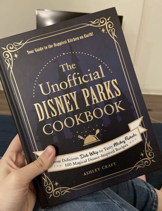 A customer photo of the Unofficial Disney Parks Cookbook