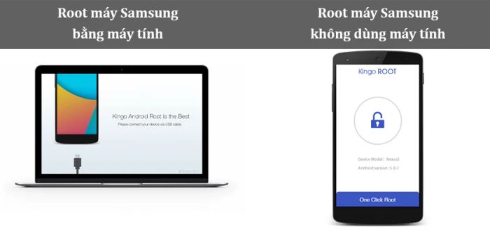Hướng dẫn root điện thoại Samsung đơn giản, có thể thực hiện bằng máy tính hoặc không cần máy tính