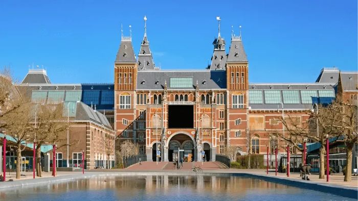 The historic Rijksmuseum in the Netherlands.