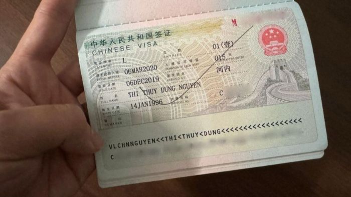 Chinese Tourist Visa