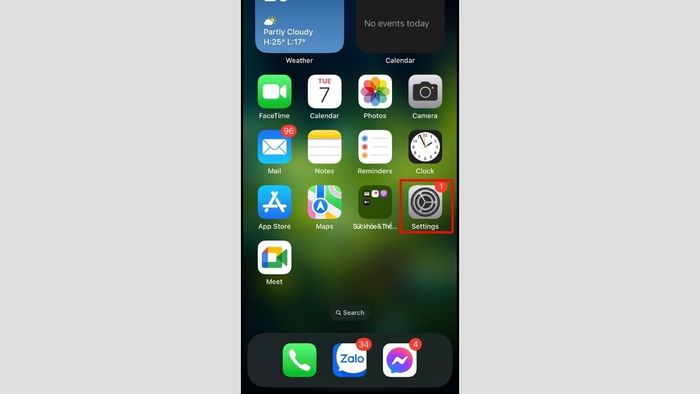 Các bước khắc phục tình trạng iPhone nhanh hết pin hiệu quả – bước 1