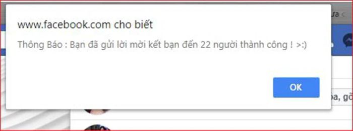 Gửi yêu cầu kết bạn qua giao diện Facebook cũ