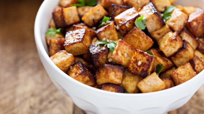 Enhance Your Tofu Marinade with a Quick Air-Fry